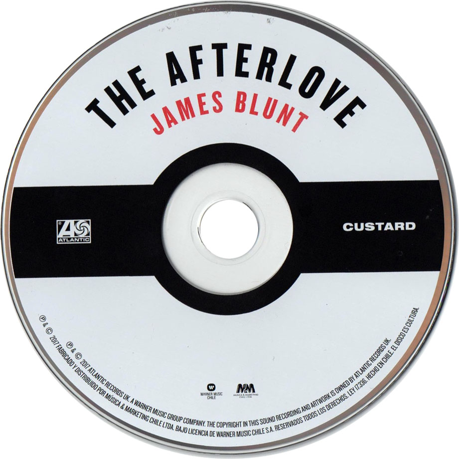 Cartula Cd de James Blunt - The Afterlove