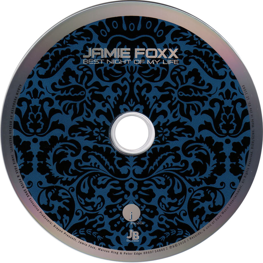 Cartula Cd de Jamie Foxx - Best Night Of My Life