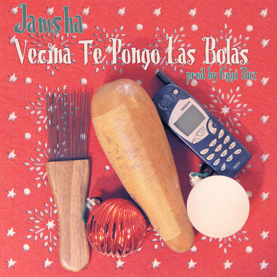 Cartula Frontal de Jamsha El Putipuerko - Vecina Te Pongo Las Bolas (Cd Single)