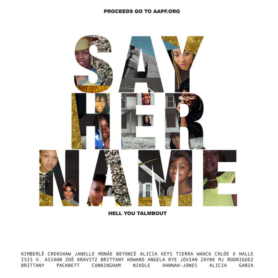 Cartula Frontal de Janelle Monae - Say Her Name (Hell You Talmbout) (Cd Single)