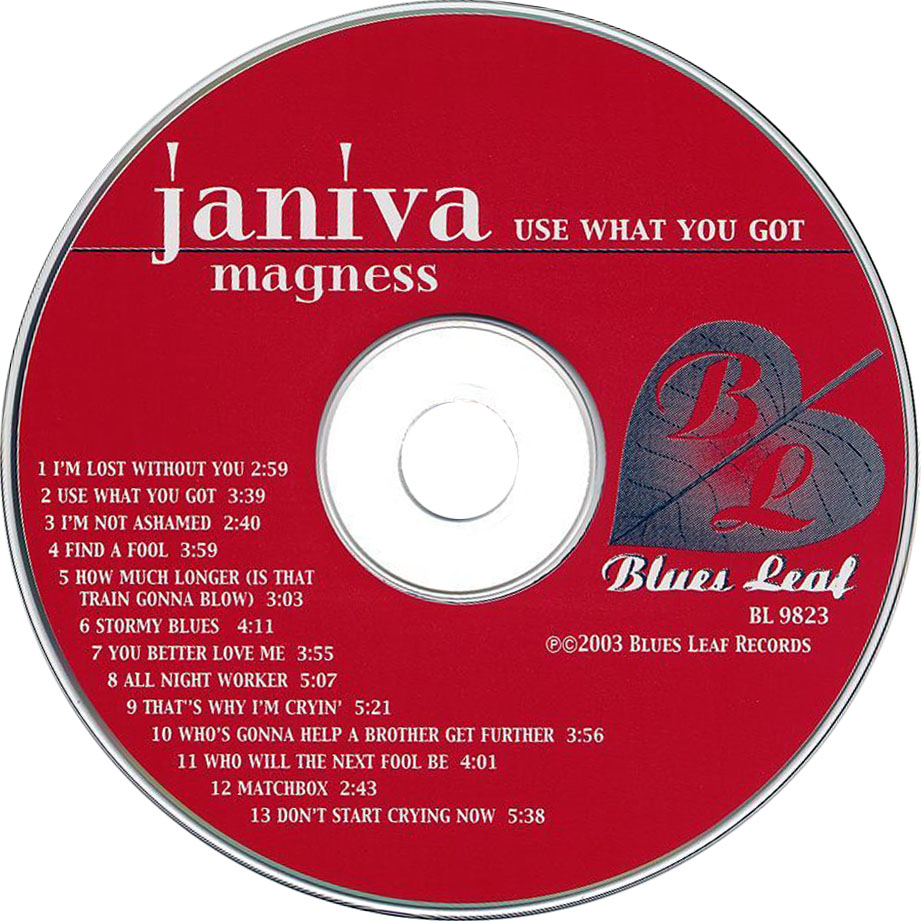 Cartula Cd de Janiva Magness - Use What You Got