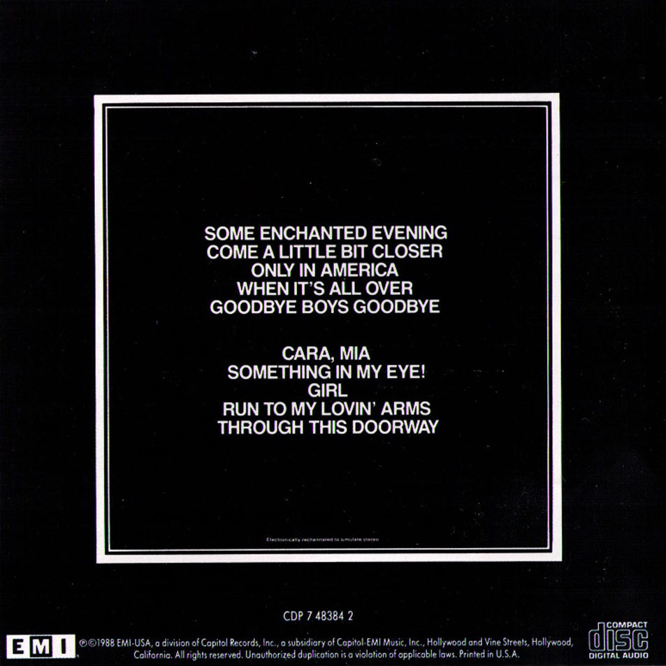 Cartula Interior Frontal de Jay & The Americans - Greatest Hits