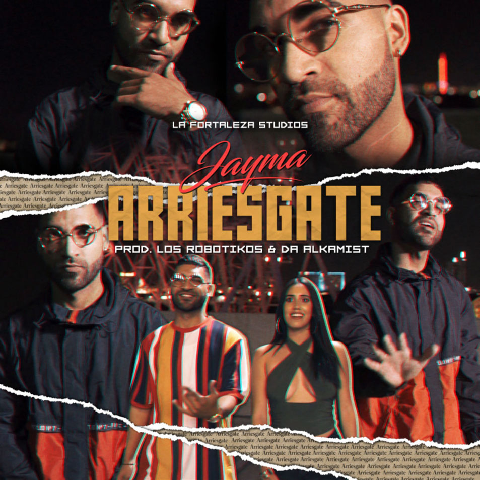 Cartula Frontal de Jayma - Arriesgate (Cd Single)