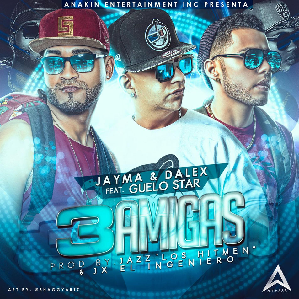 Cartula Frontal de Jayma & Dalex - 3 Amigas (Featuring Guelo Star) (Cd Single)