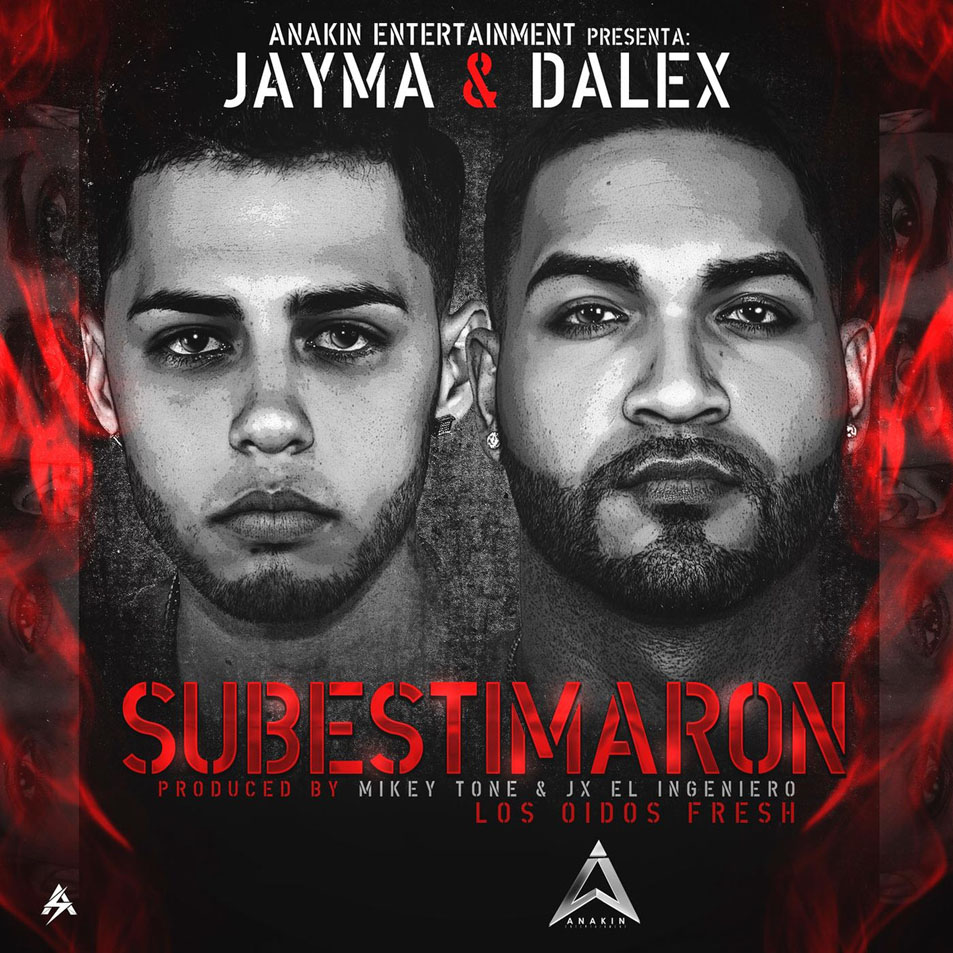 Cartula Frontal de Jayma & Dalex - Subestimaron (Cd Single)