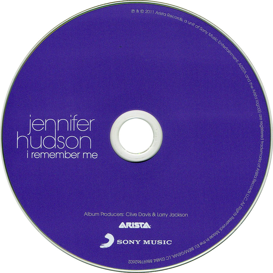 Cartula Cd de Jennifer Hudson - I Remember Me
