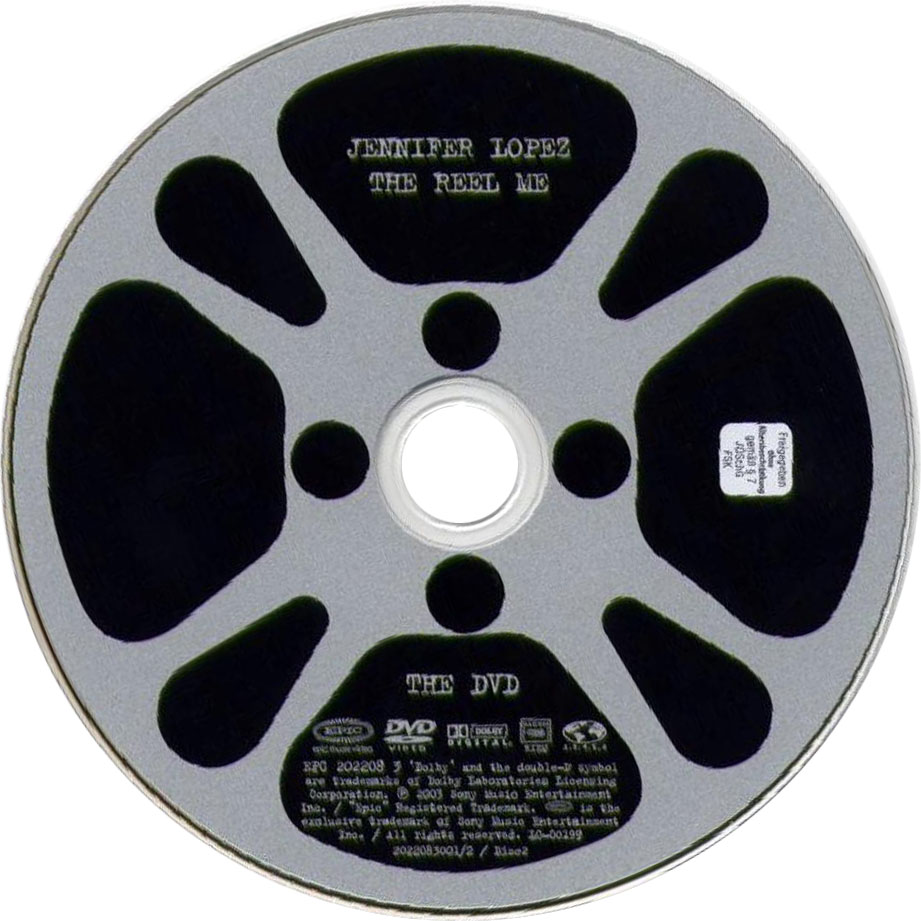 Cartula Dvd de Jennifer Lopez - The Reel Me (Dvd)