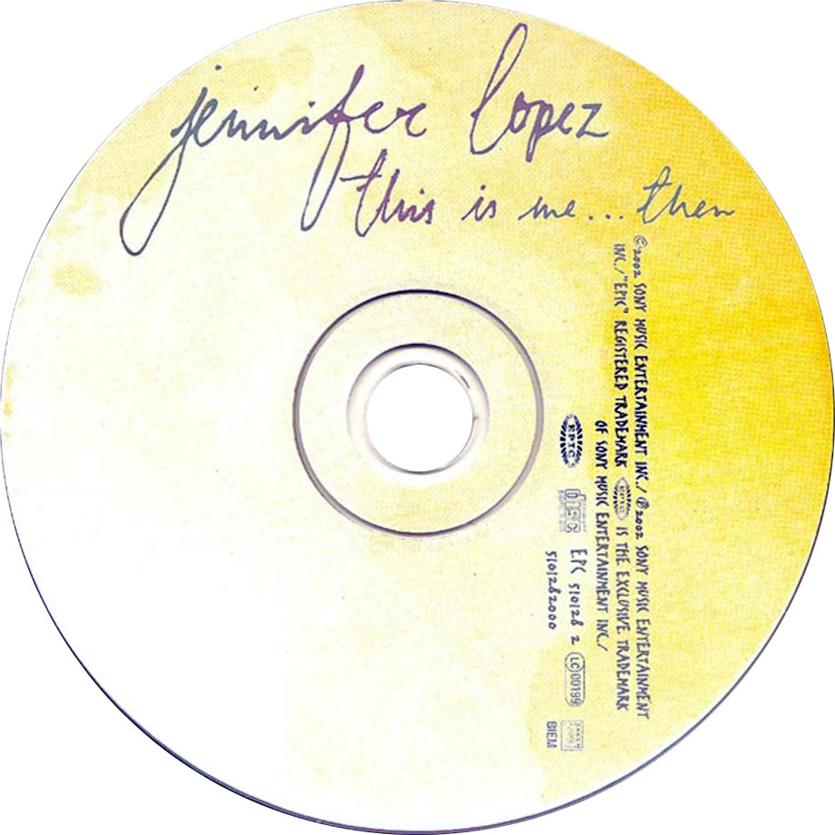 Cartula Cd de Jennifer Lopez - This Is Me... Then (Limited Edition)