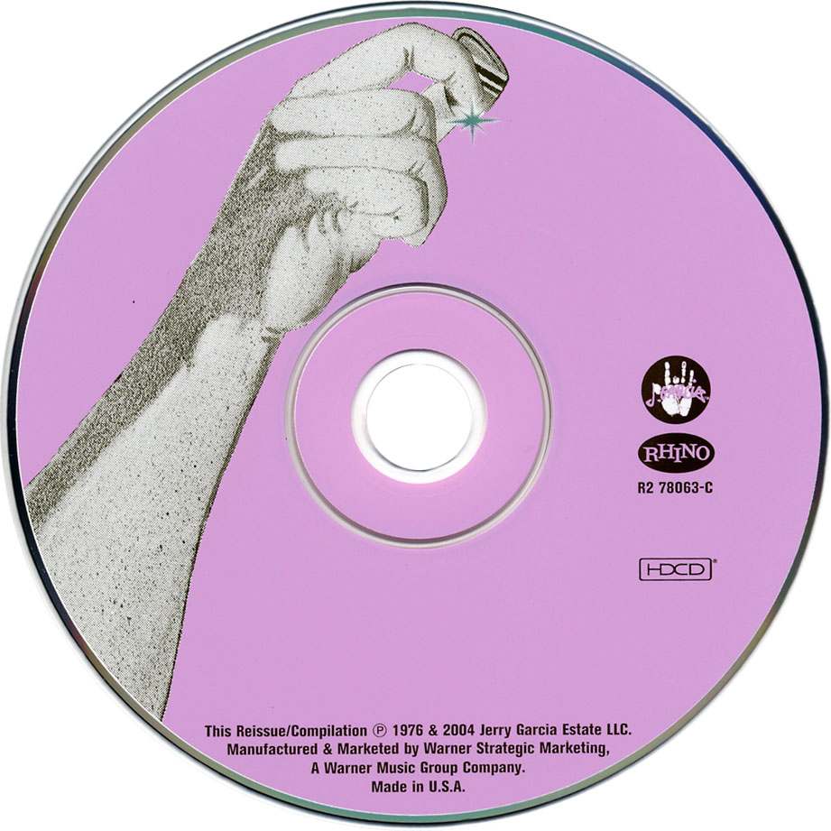 Cartula Cd de Jerry Garcia - Reflections