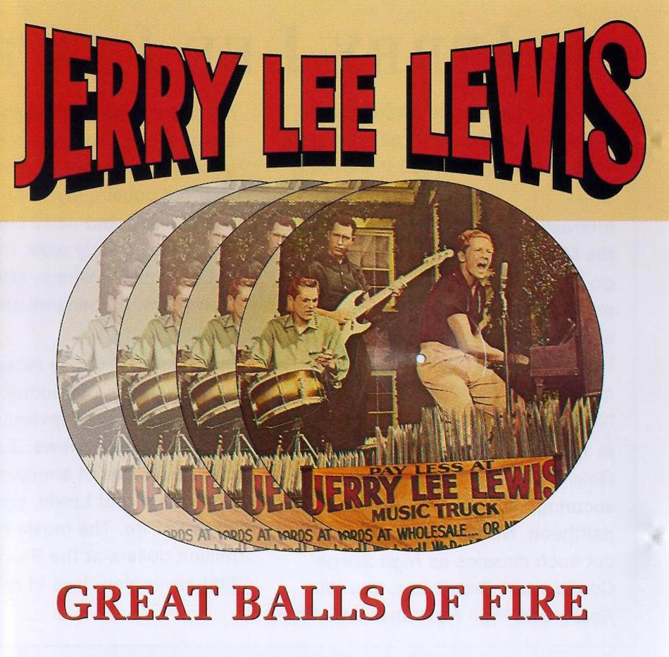 Cartula Frontal de Jerry Lee Lewis - Great Balls Of Fire
