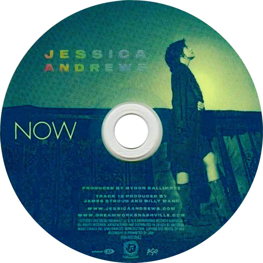 Car Tula Cd De Jessica Andrews Now Portada