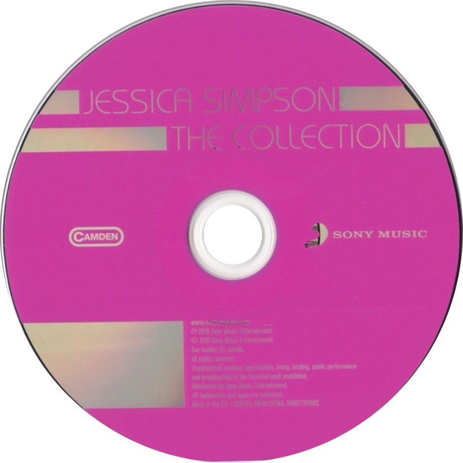 Cartula Cd de Jessica Simpson - The Collection