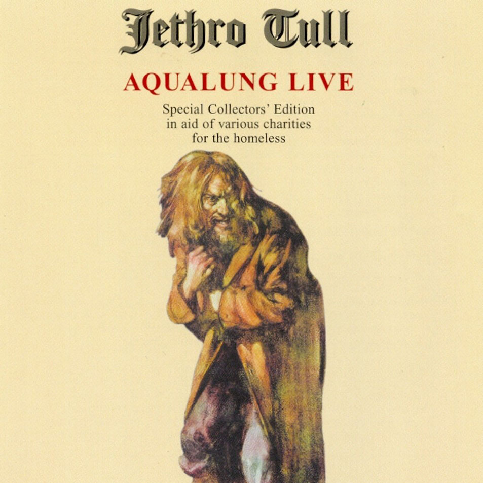 Cartula Frontal de Jethro Tull - Aqualung Live
