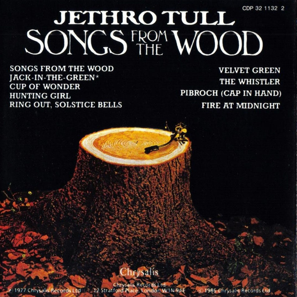 Cartula Interior Frontal de Jethro Tull - Songs From The Wood