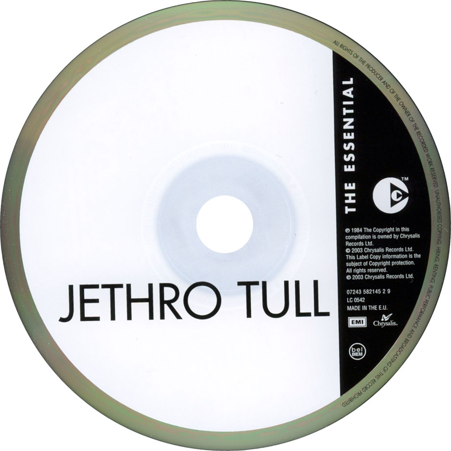 Cartula Cd de Jethro Tull - The Essential Jethro Tull
