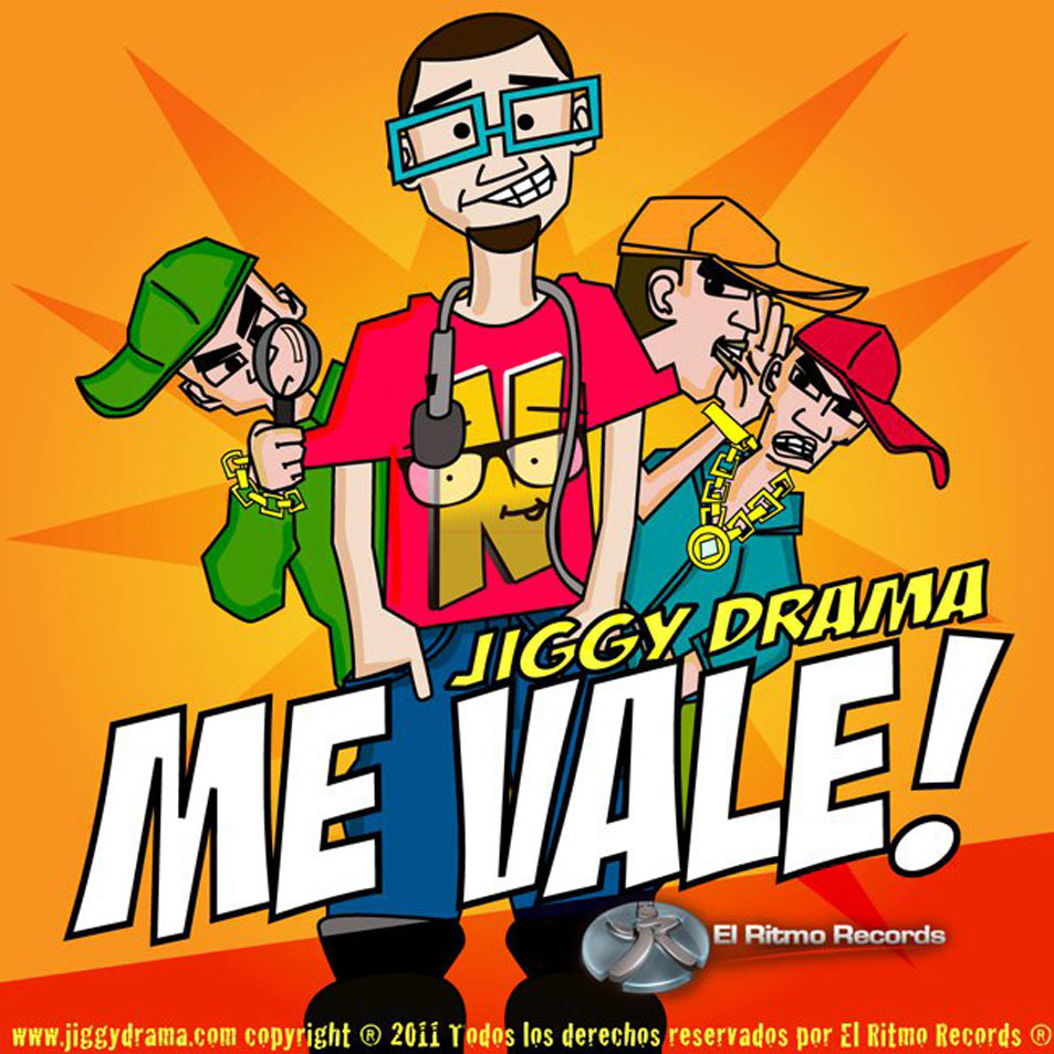 Cartula Frontal de Jiggy Drama - Me Vale (Cd Single)