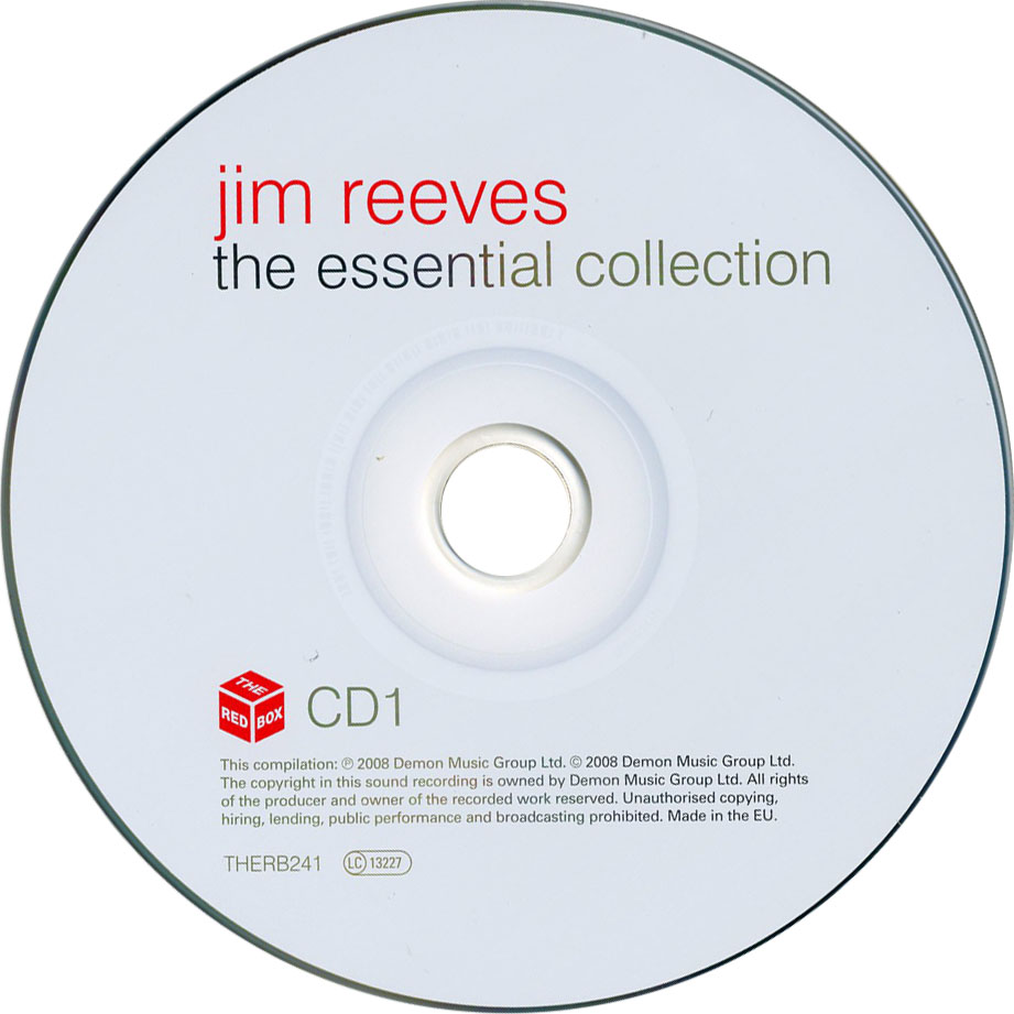Cartula Cd1 de Jim Reeves - The Essential Collection