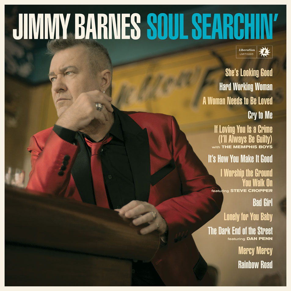 Cartula Frontal de Jimmy Barnes - Soul Searchin'