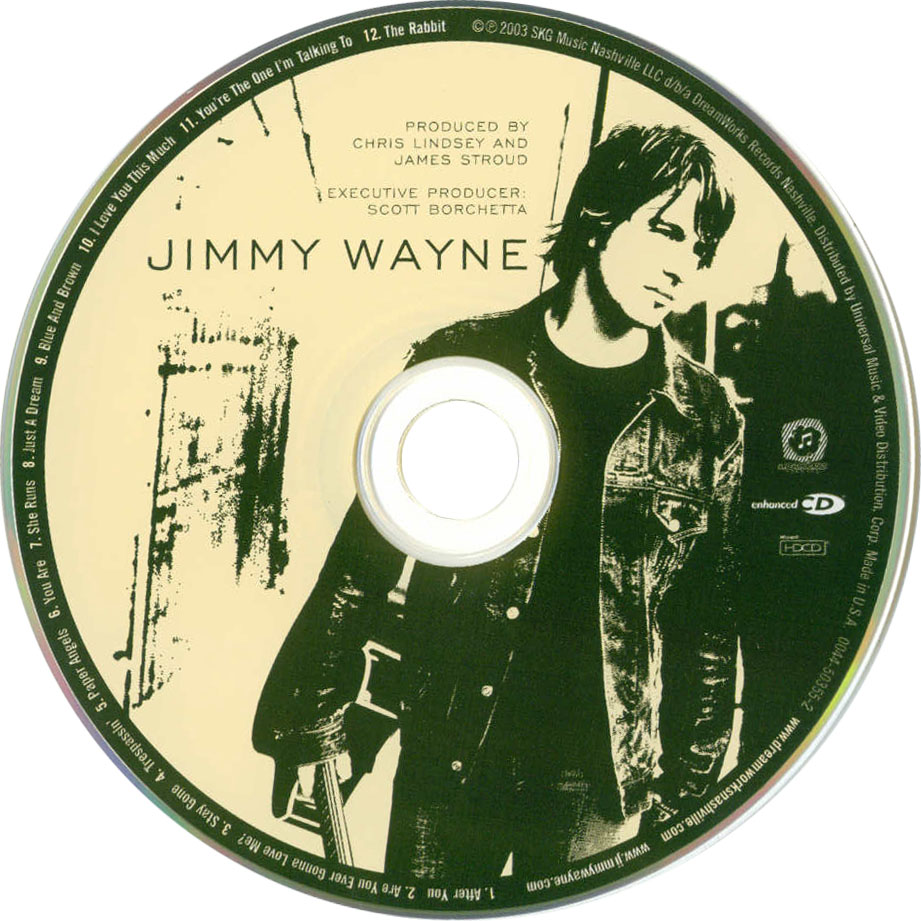 Cartula Cd de Jimmy Wayne - Jimmy Wayne