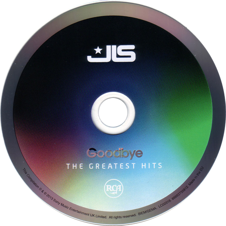 Cartula Cd de Jls - Goodbye: The Greatest Hits