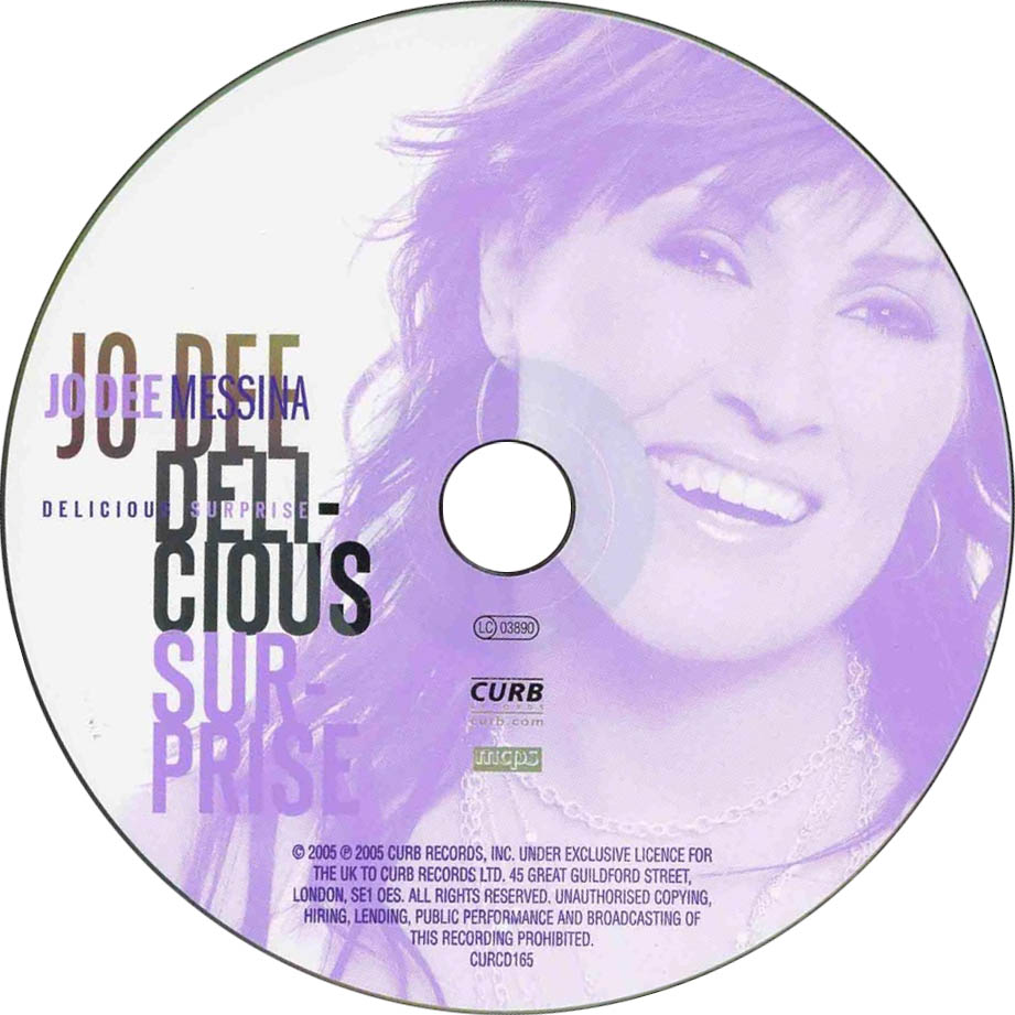 Cartula Cd de Jo Dee Messina - Delicious Surprise