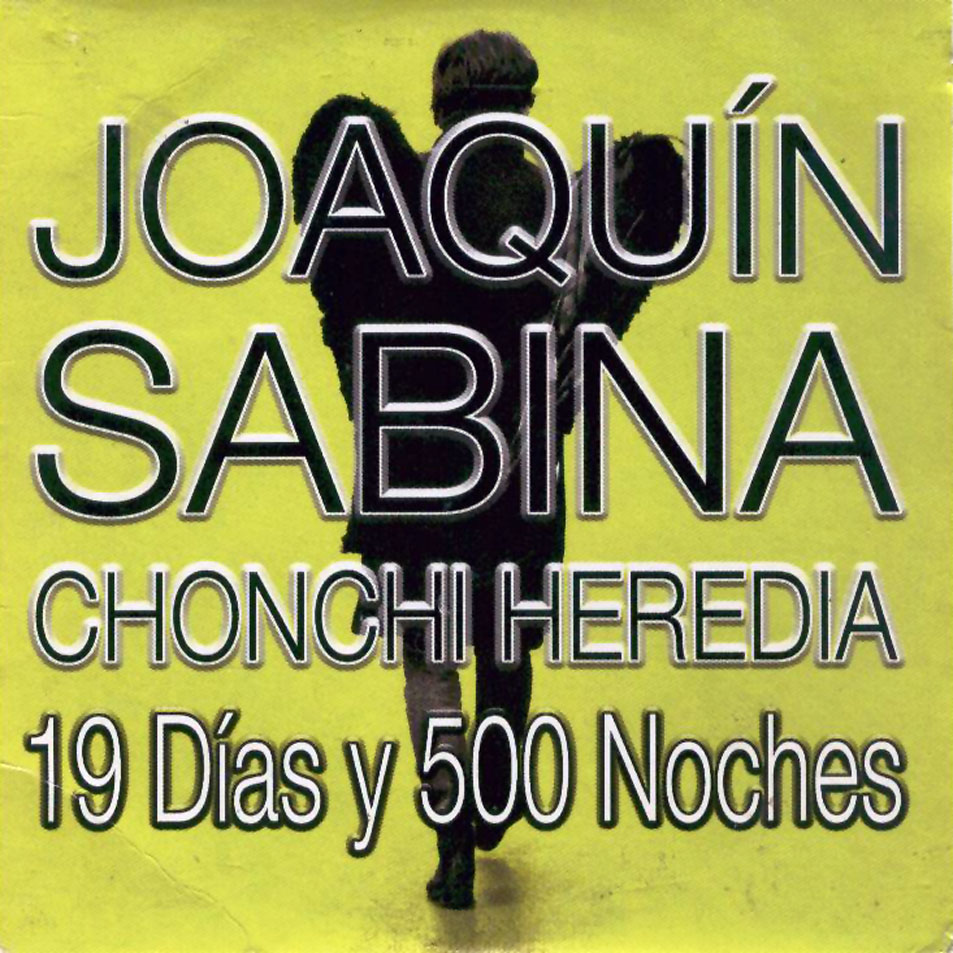 Cartula Frontal de Joaquin Sabina - 19 Dias Y 500 Noches (Ep)