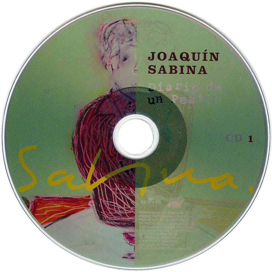 Cartula Cd1 de Joaquin Sabina - Diario De Un Peaton
