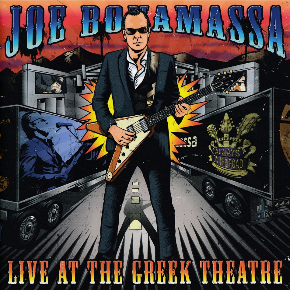 Cartula Frontal de Joe Bonamassa - Live At The Greek Theatre