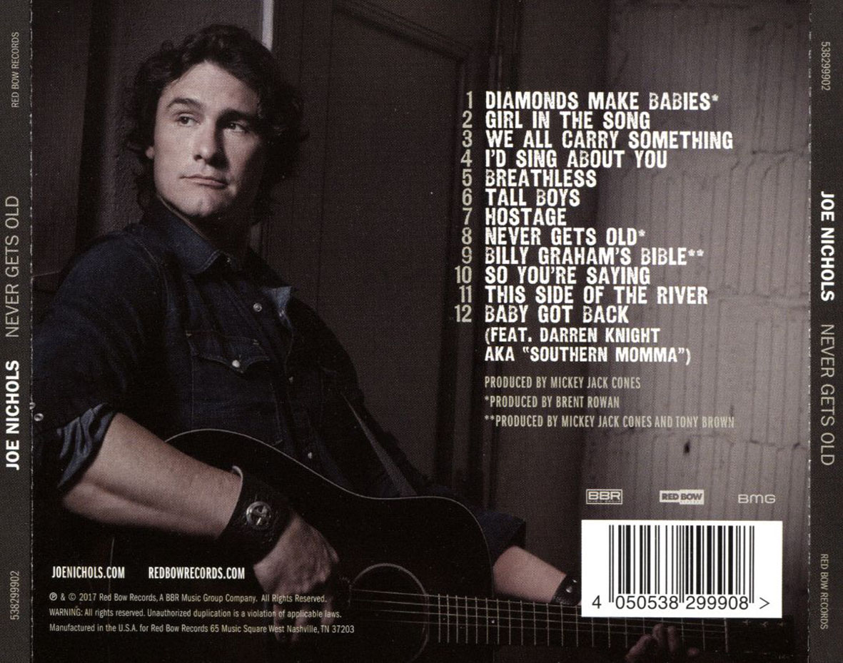 Cartula Trasera de Joe Nichols - Never Gets Old