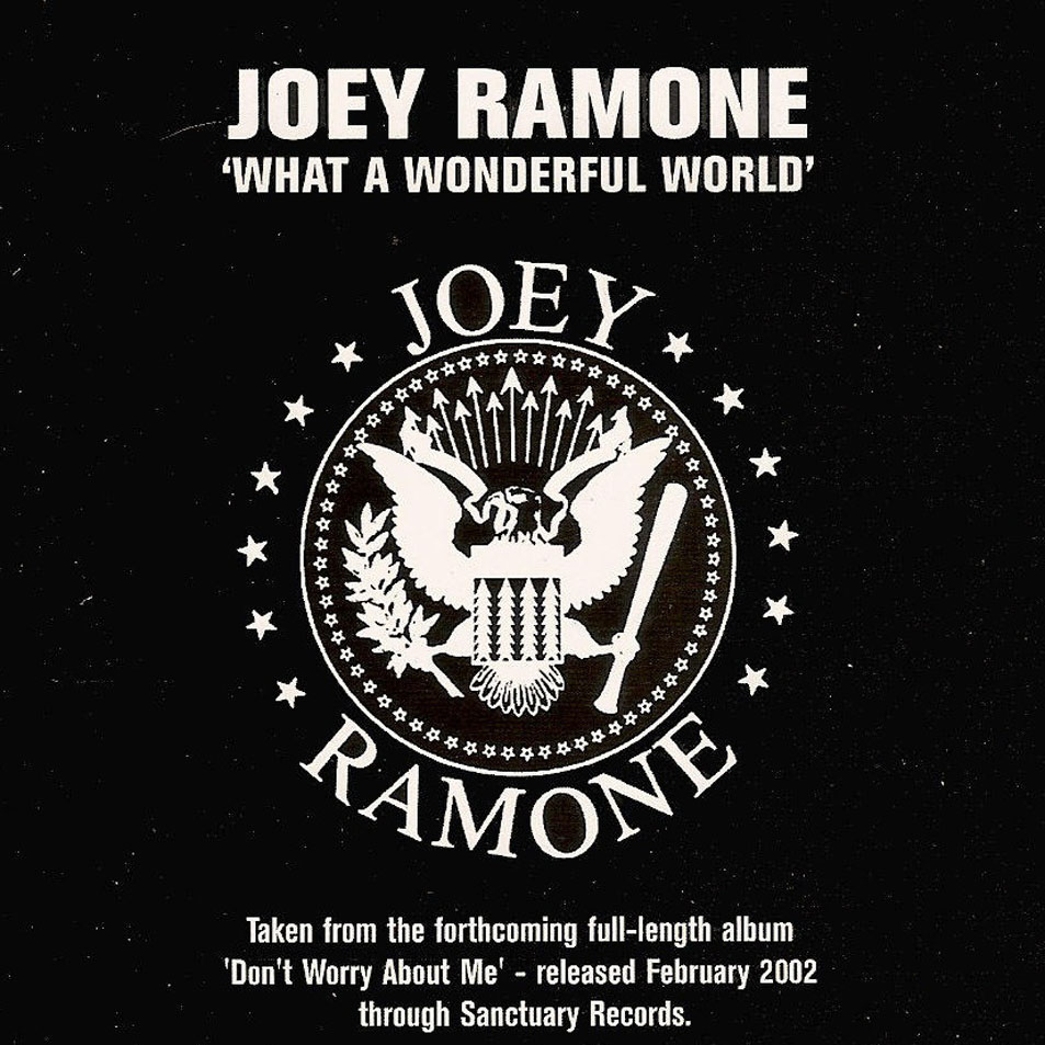 Cartula Frontal de Joey Ramone - What A Wonderful World (Cd Single)