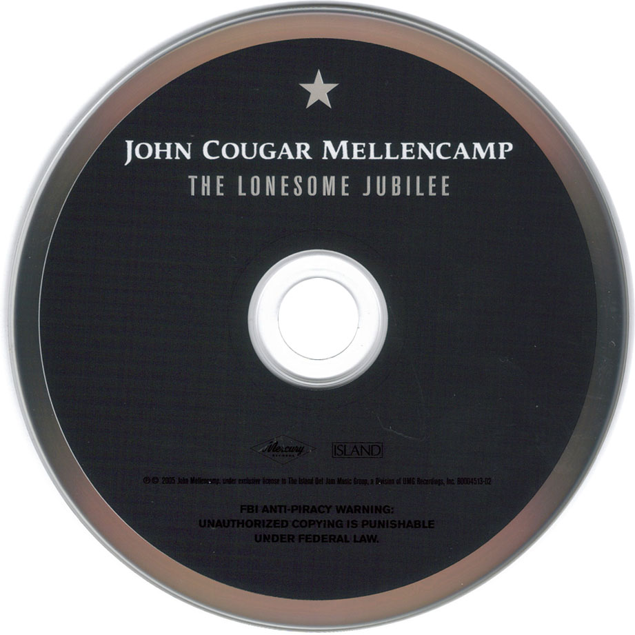 Cartula Cd de John Cougar Mellencamp - The Lonesome Jubilee (2005)