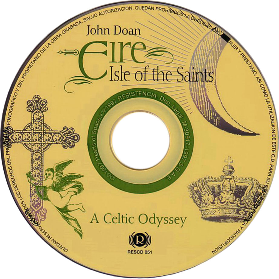 Cartula Cd de John Doan - Eire: Isle Of The Saints