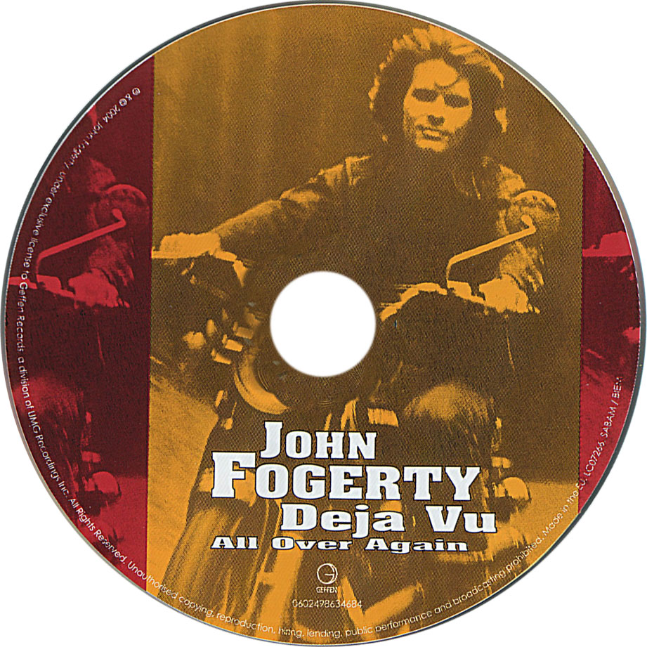 Cartula Cd de John Fogerty - Deja Vu All Over Again
