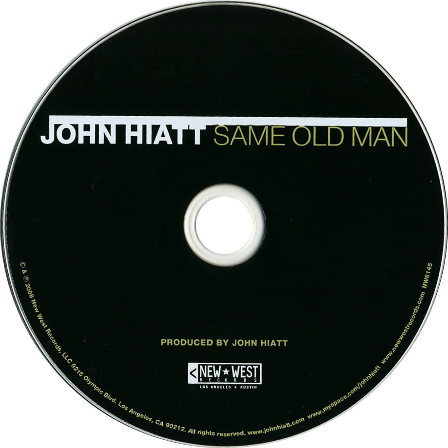 Cartula Cd de John Hiatt - Same Old Man