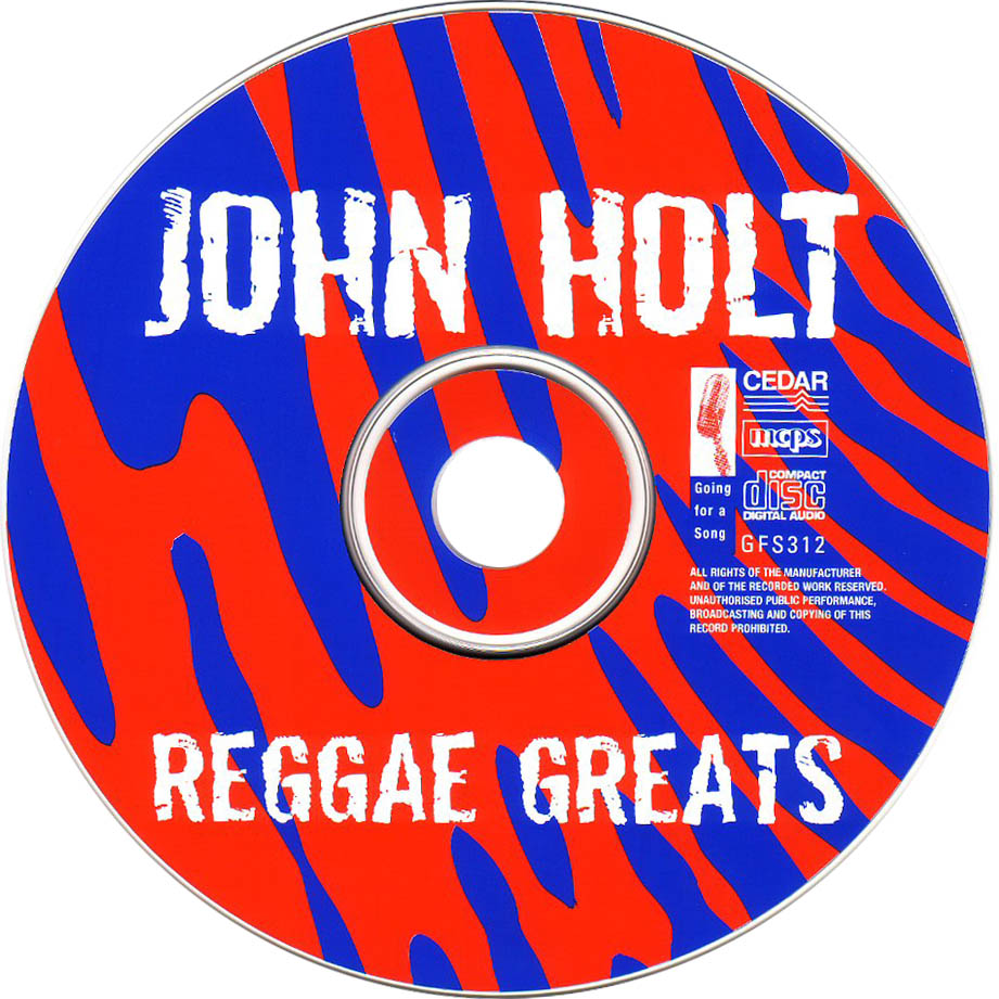 Cartula Cd de John Holt - Reggae Greats