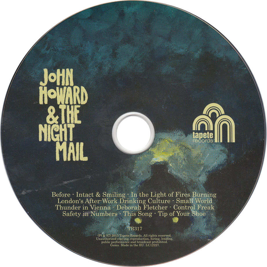 Cartula Cd de John Howard & The Night Mail - John Howard & The Night Mail