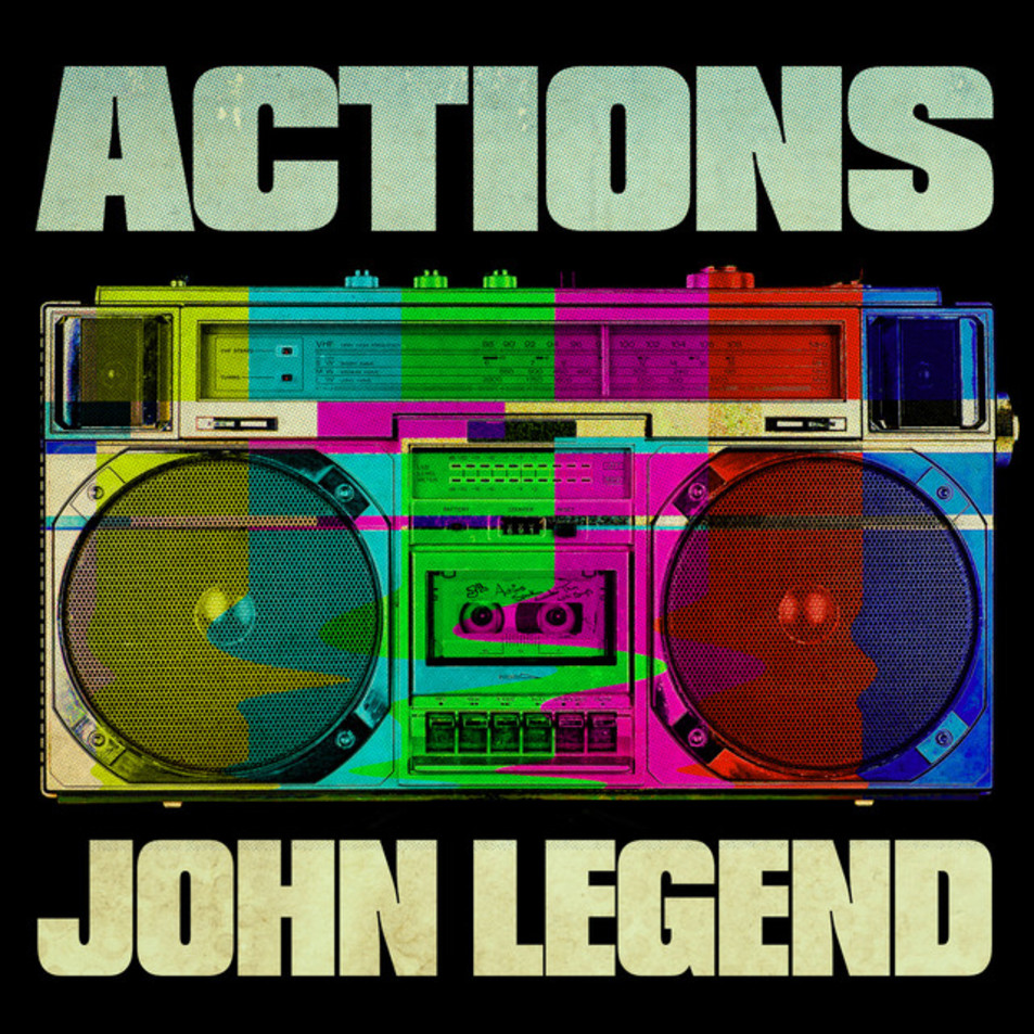 Cartula Frontal de John Legend - Actions (Cd Single)