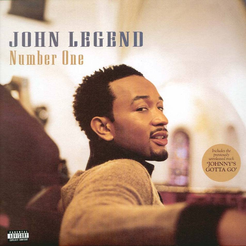 Cartula Frontal de John Legend - Number One (Cd Single)