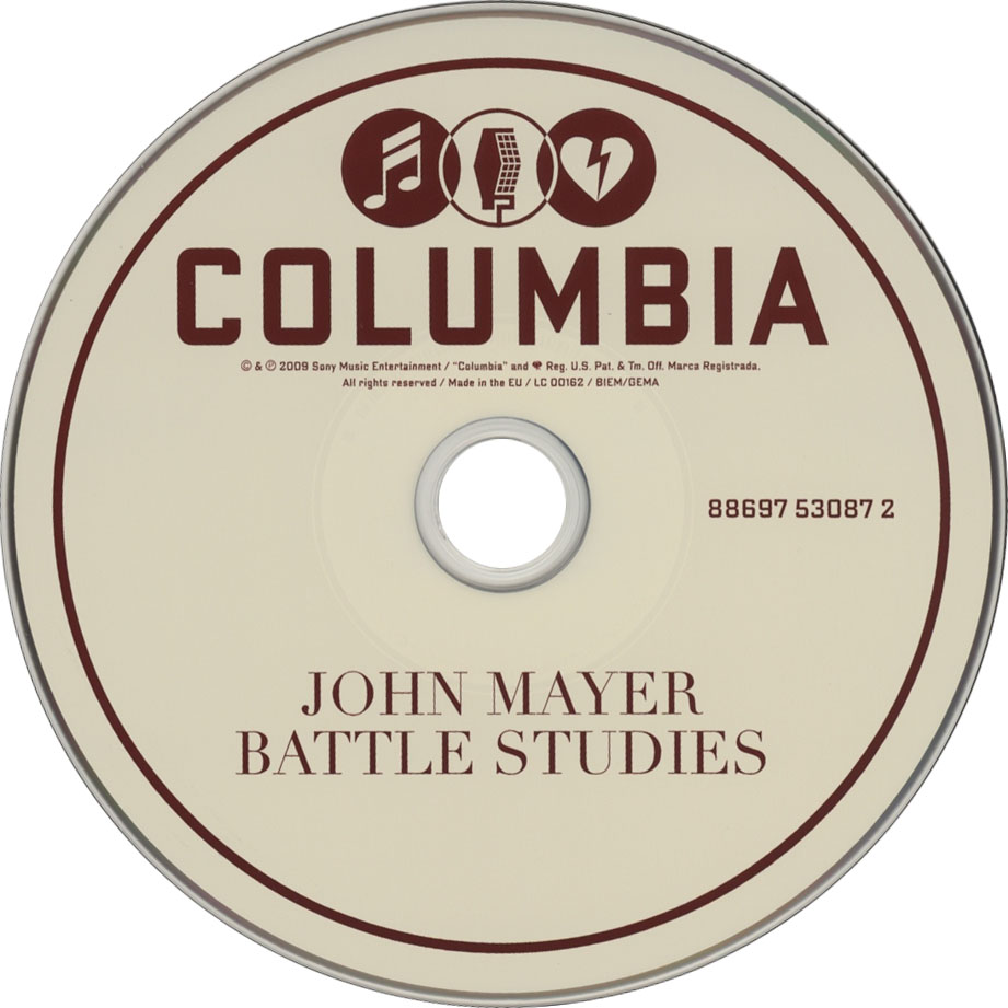 Cartula Cd de John Mayer - Battle Studies