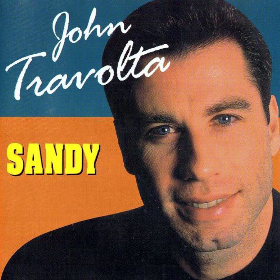 Cartula Frontal de John Travolta - Sandy