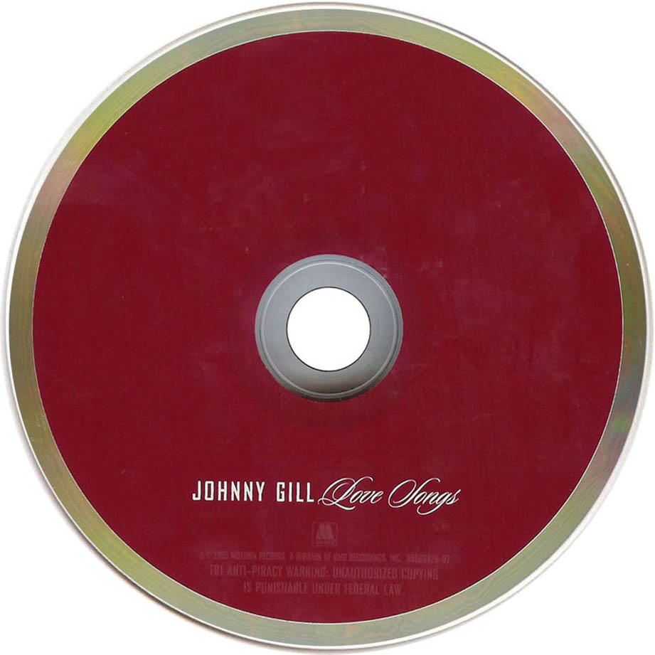 Cartula Cd de Johnny Gill - Love Songs