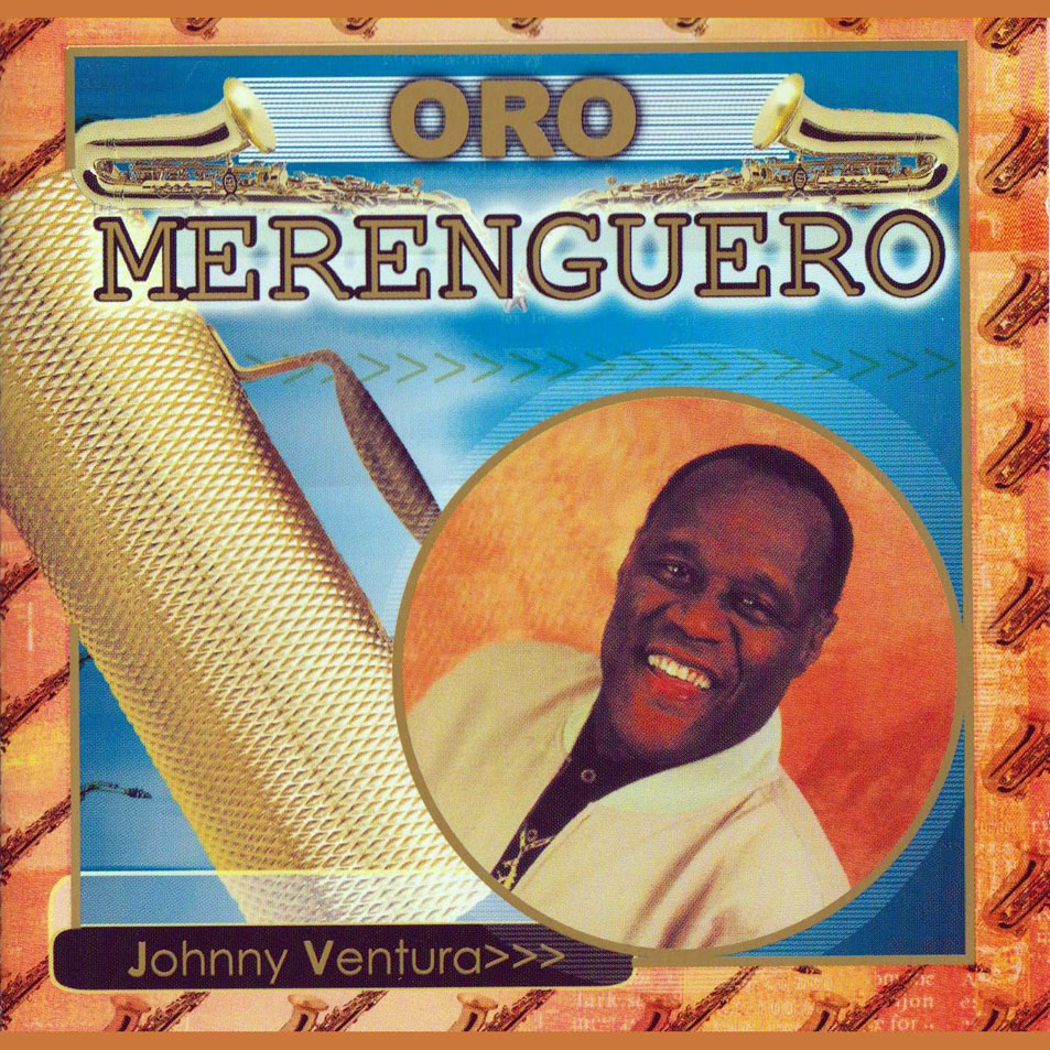 Cartula Frontal de Johnny Ventura - Oro Merenguero