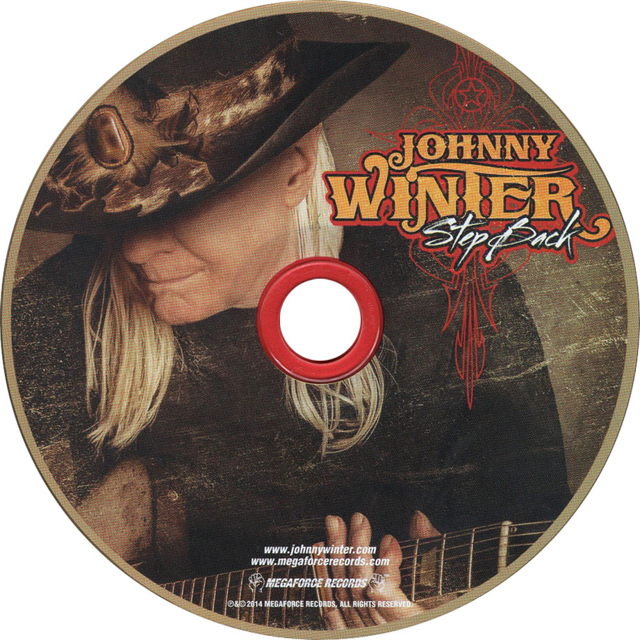 Cartula Cd de Johnny Winter - Step Back