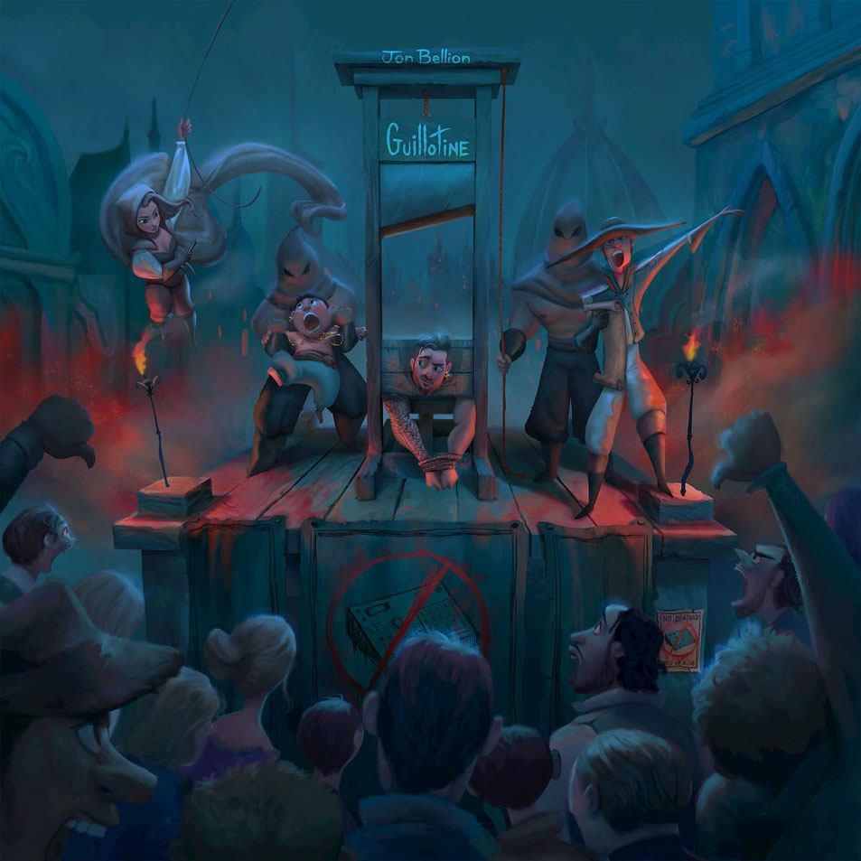 Cartula Frontal de Jon Bellion - Guillotine (Featuring Travis Mendes) (Cd Single)