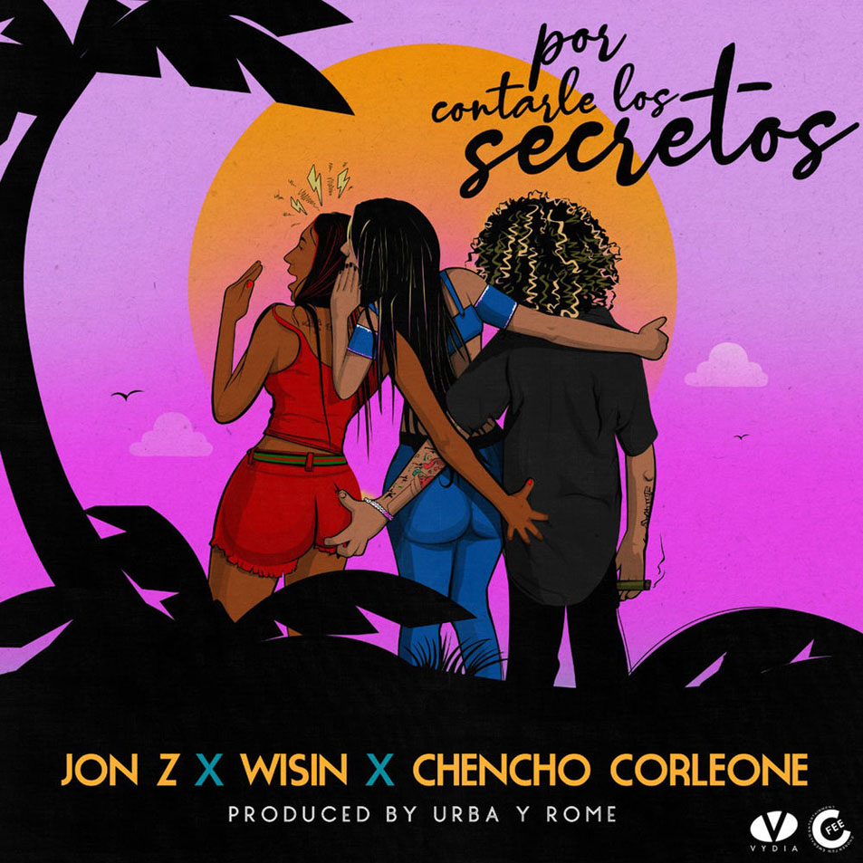 Cartula Frontal de Jon Z - Por Contarle Los Secretos (Featuring Wisin & Chencho Corleone) (Cd Single)