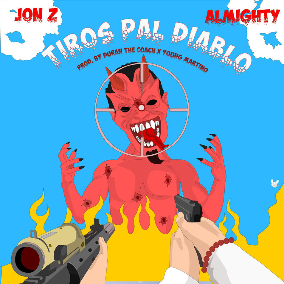 Cartula Frontal de Jon Z - Tiros Pa'l Diablo (Featuring Almighty) (Cd Single)