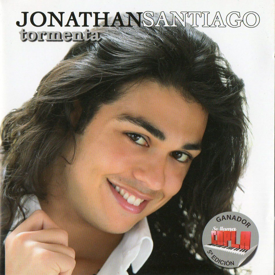 Cartula Frontal de Jonathan Santiago - Tormenta