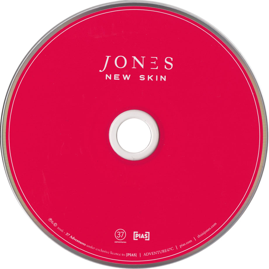 Cartula Cd de Jones - New Skin