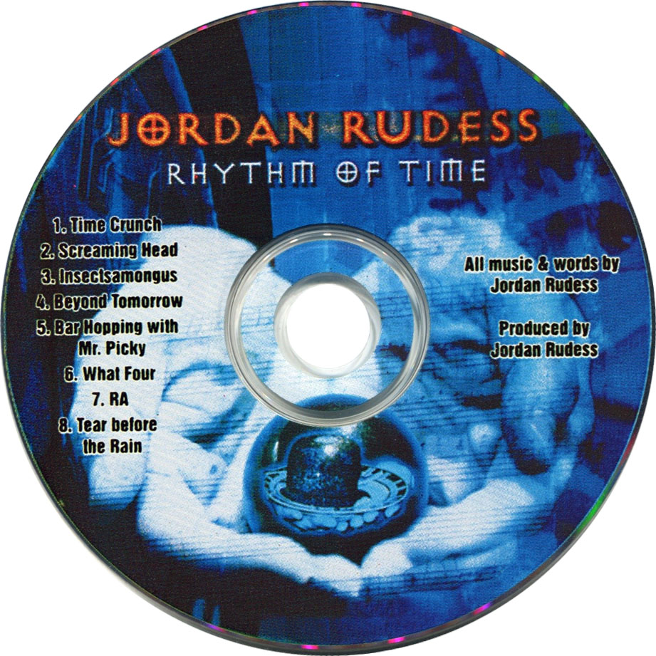 Cartula Cd de Jordan Rudess - Rhythm Of Time