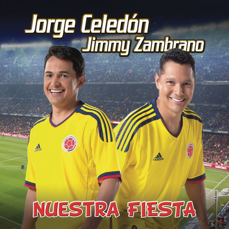 Cartula Frontal de Jorge Celedon & Jimmy Zambrano - Nuestra Fiesta (Cd Single)